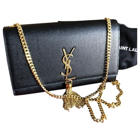 yves saint laurent pochette noir|Sacs Saint Laurent pour Femme en Ligne .